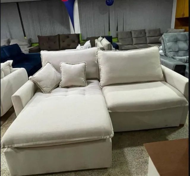 Sofá Cama Madri Retrátil e Reclinável 1,84m UNIAO MOVEIS (ENTREGAMOS)