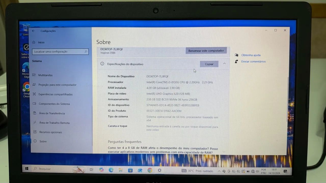 Dell Inspiron 3584 - Foto 3