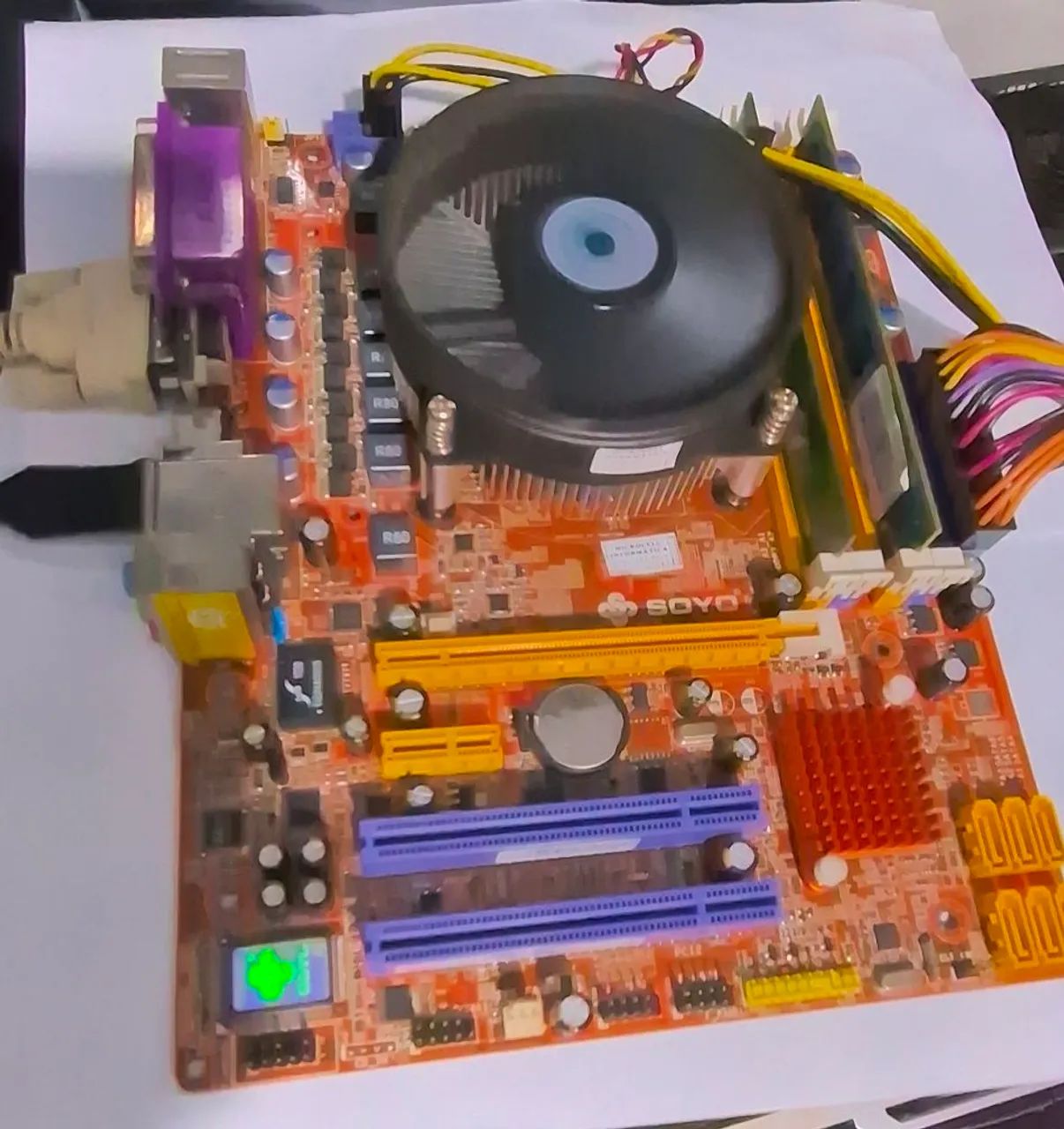 Placa mãe + processador intel core i5 660