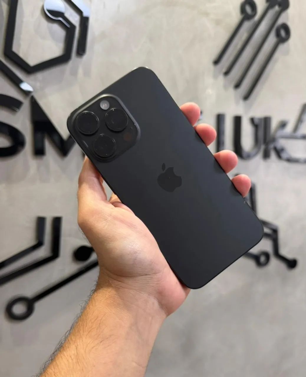 iPhone 15 Pro Max Black 256GB (Nota e 3 meses de garantia