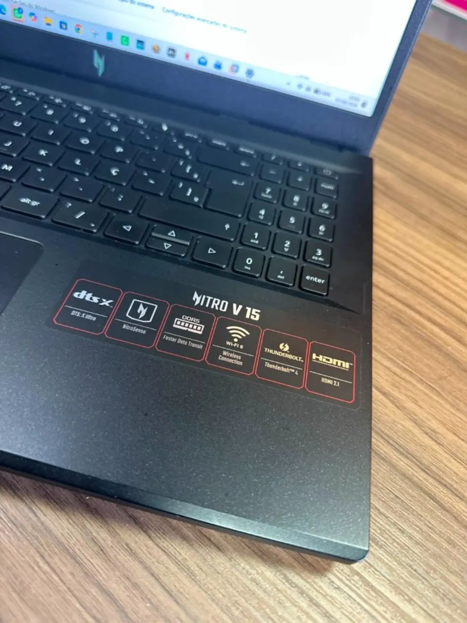 Acer nitro V15 i5 13th Rtx 4050 6gb (Anápolis) - Foto 4