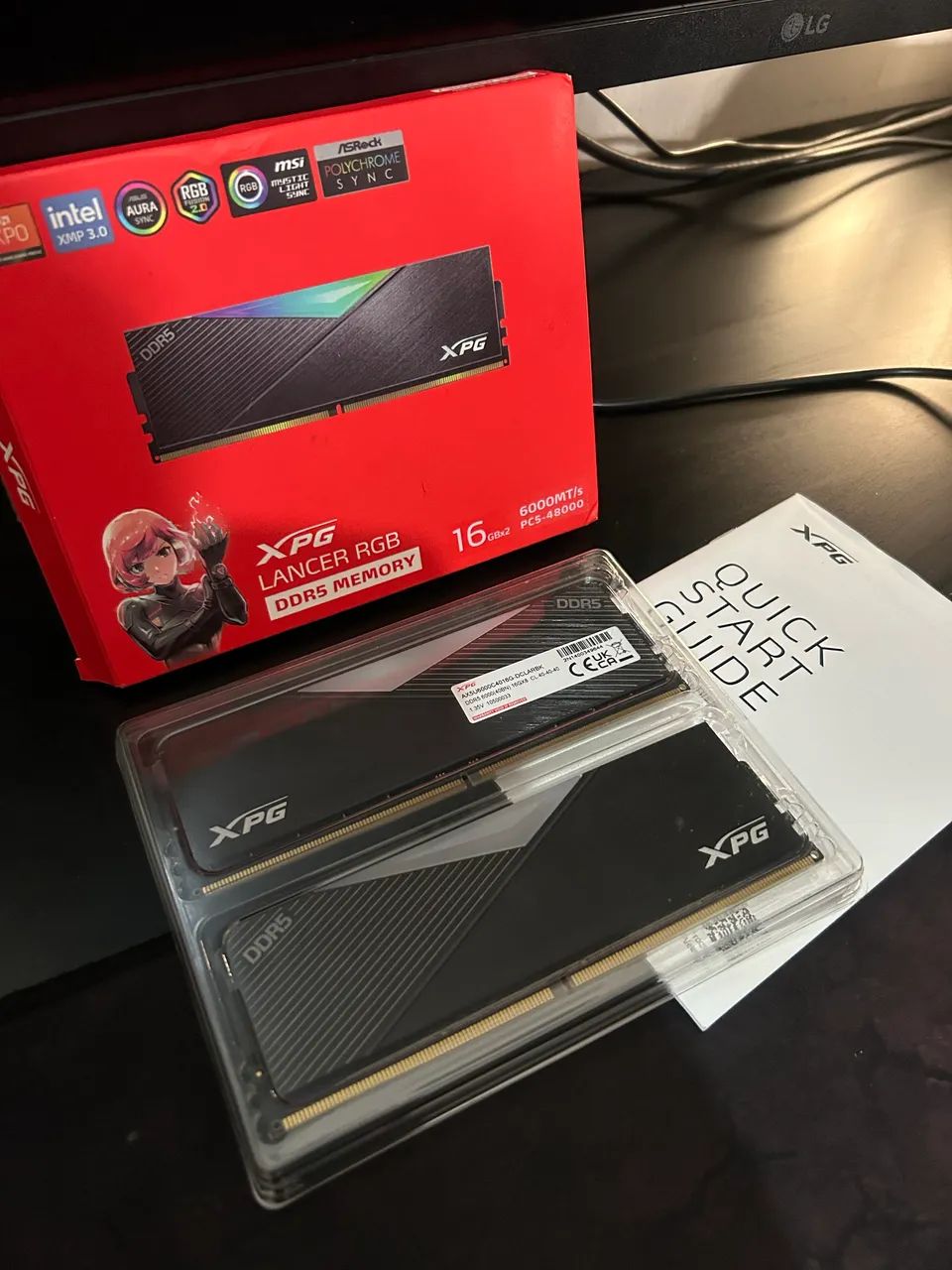 XPG LANCER 2x16 GB RAM DDR5  - Foto 2