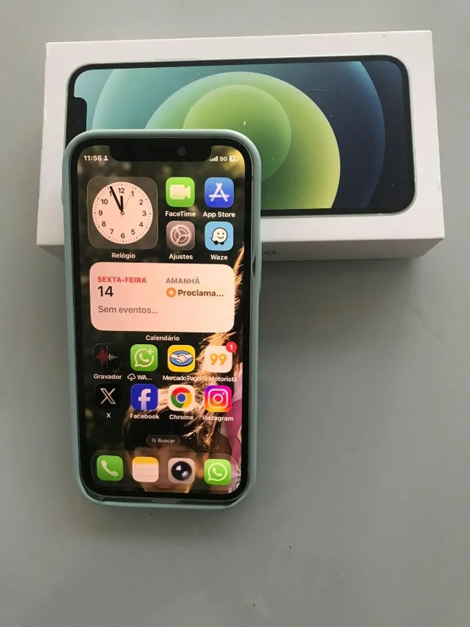 Iphone 12 mini cor Verde 64 gigas - Celulares e Smartphones