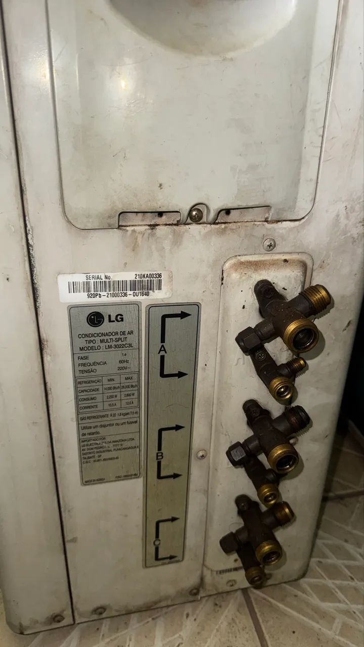 Condensadora LG Multi Split 3 Ambientes - 28.000 BTUs - Foto 3
