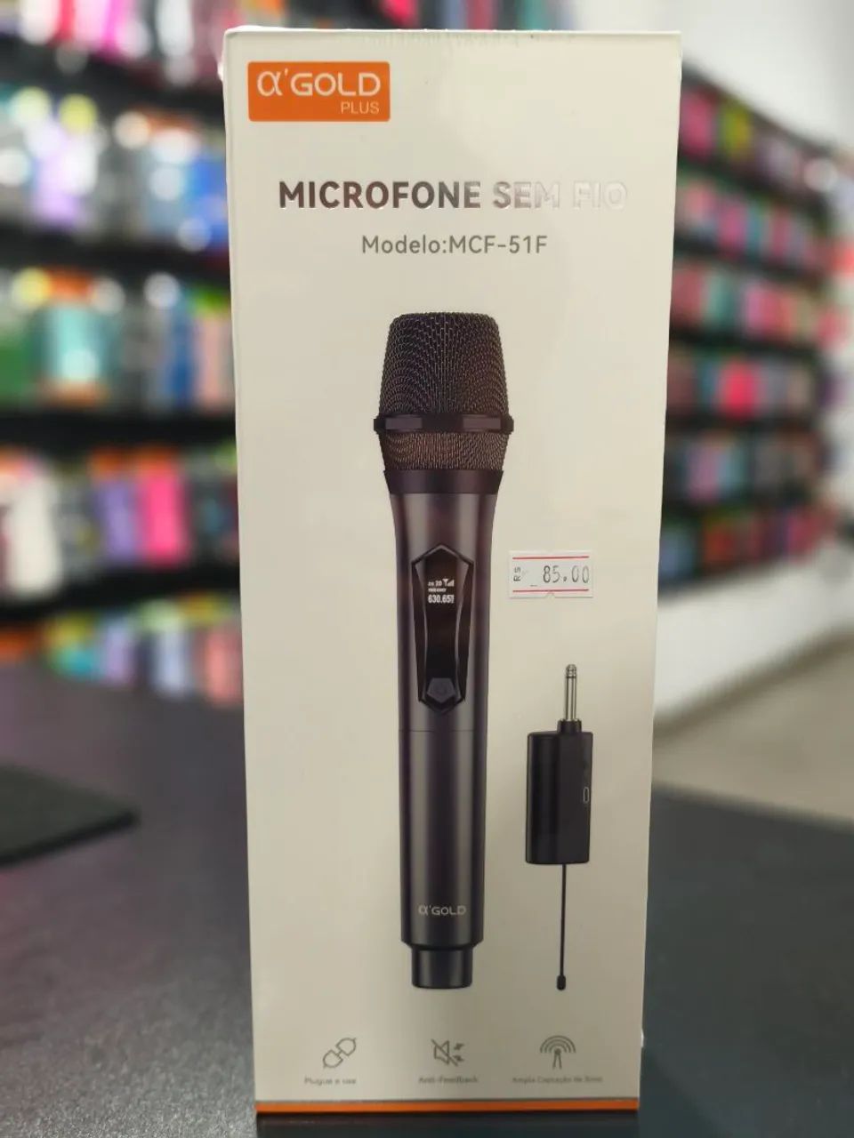 Microfone sem fio 