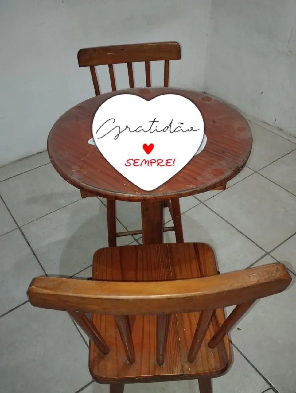 Conjunto de mesa bistrô  - Foto 3