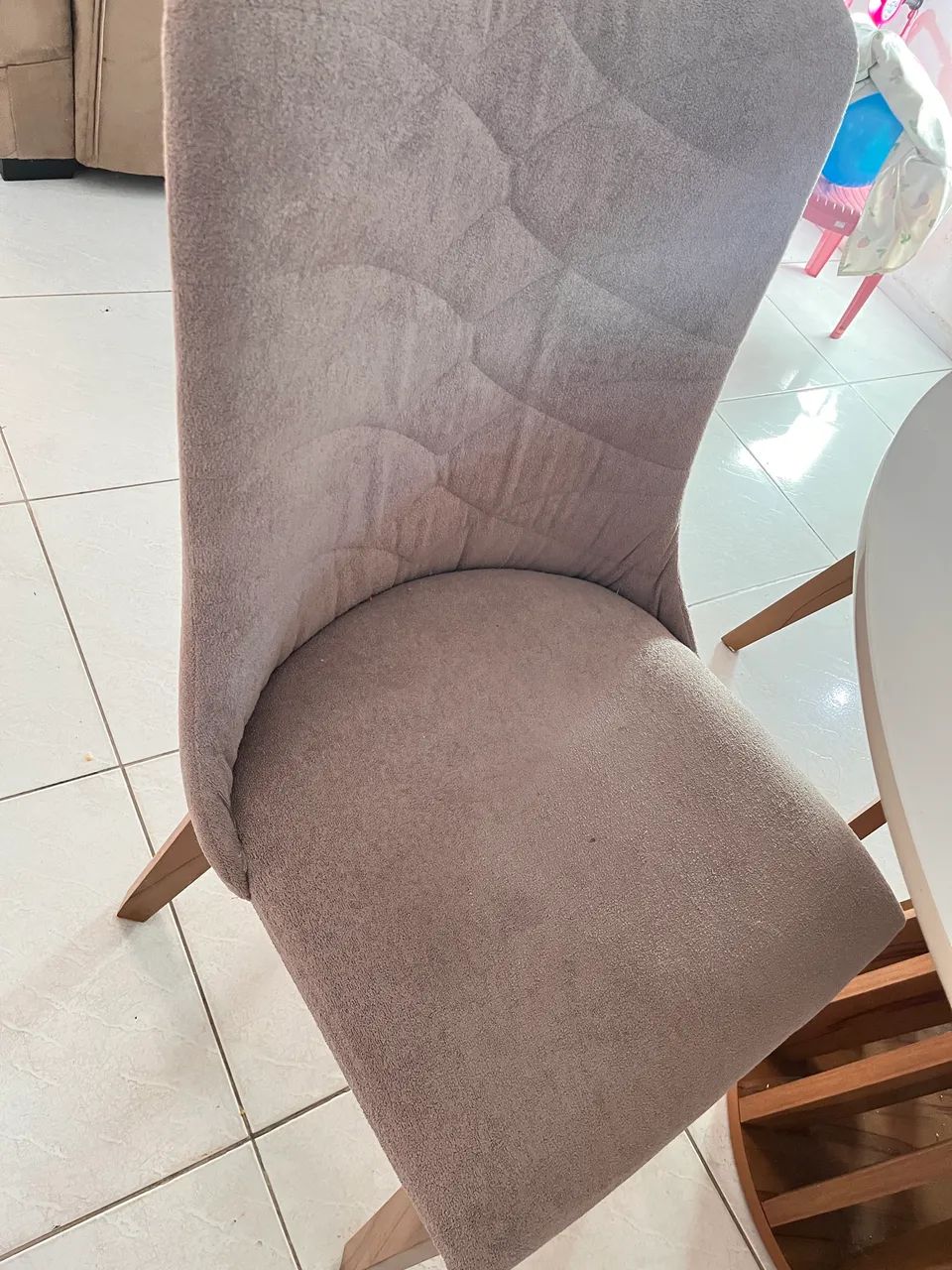 Mesa tampo de vidro 4 lugares  - Foto 2