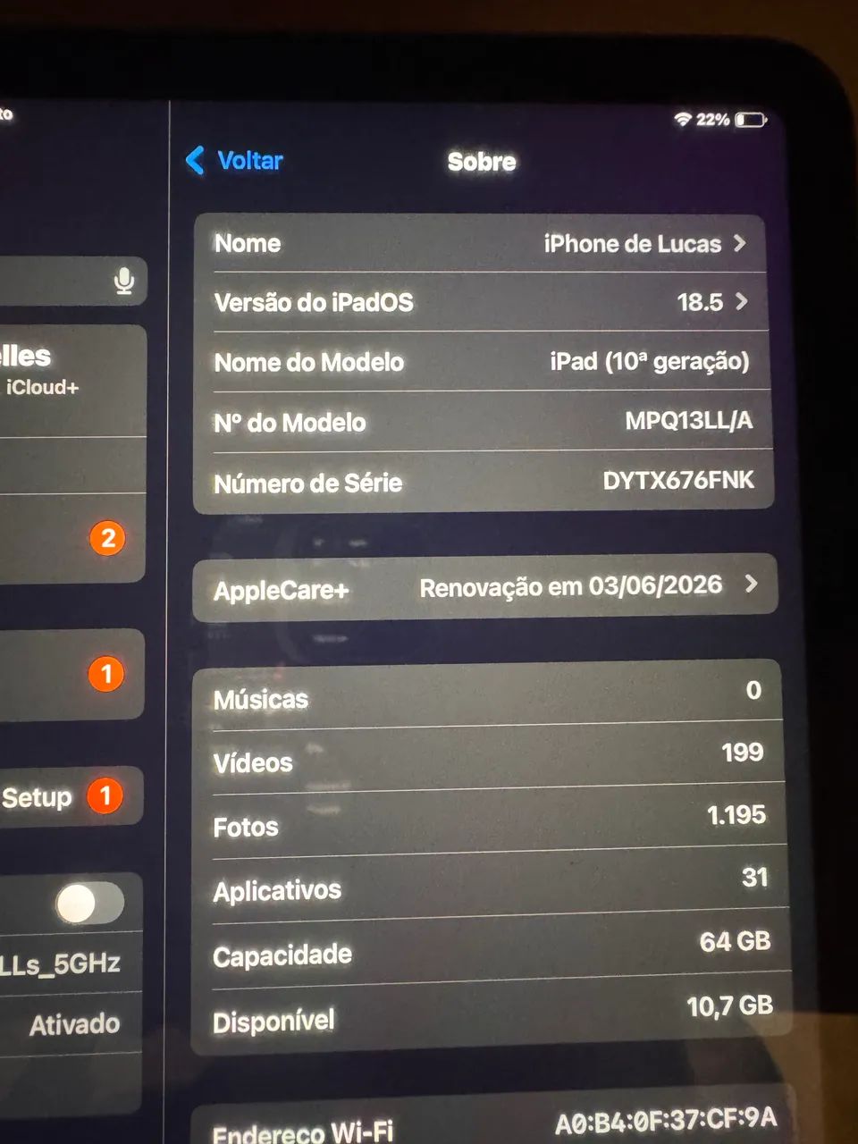 iPad 10° 64gb - Foto 3