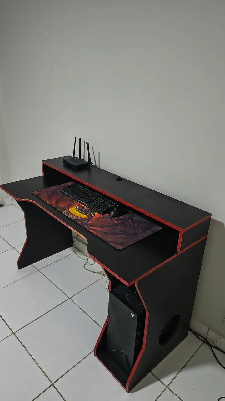 Mesa gamer computador  - Foto 3