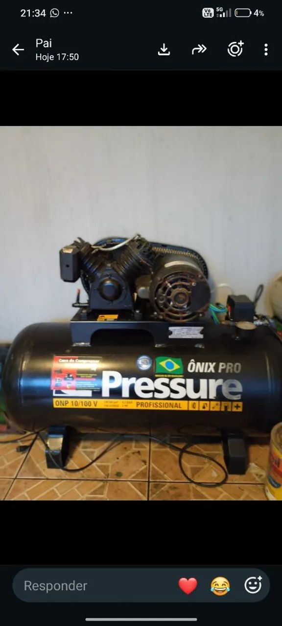 Compressor e máquina de furar mármores/cerâmicas 