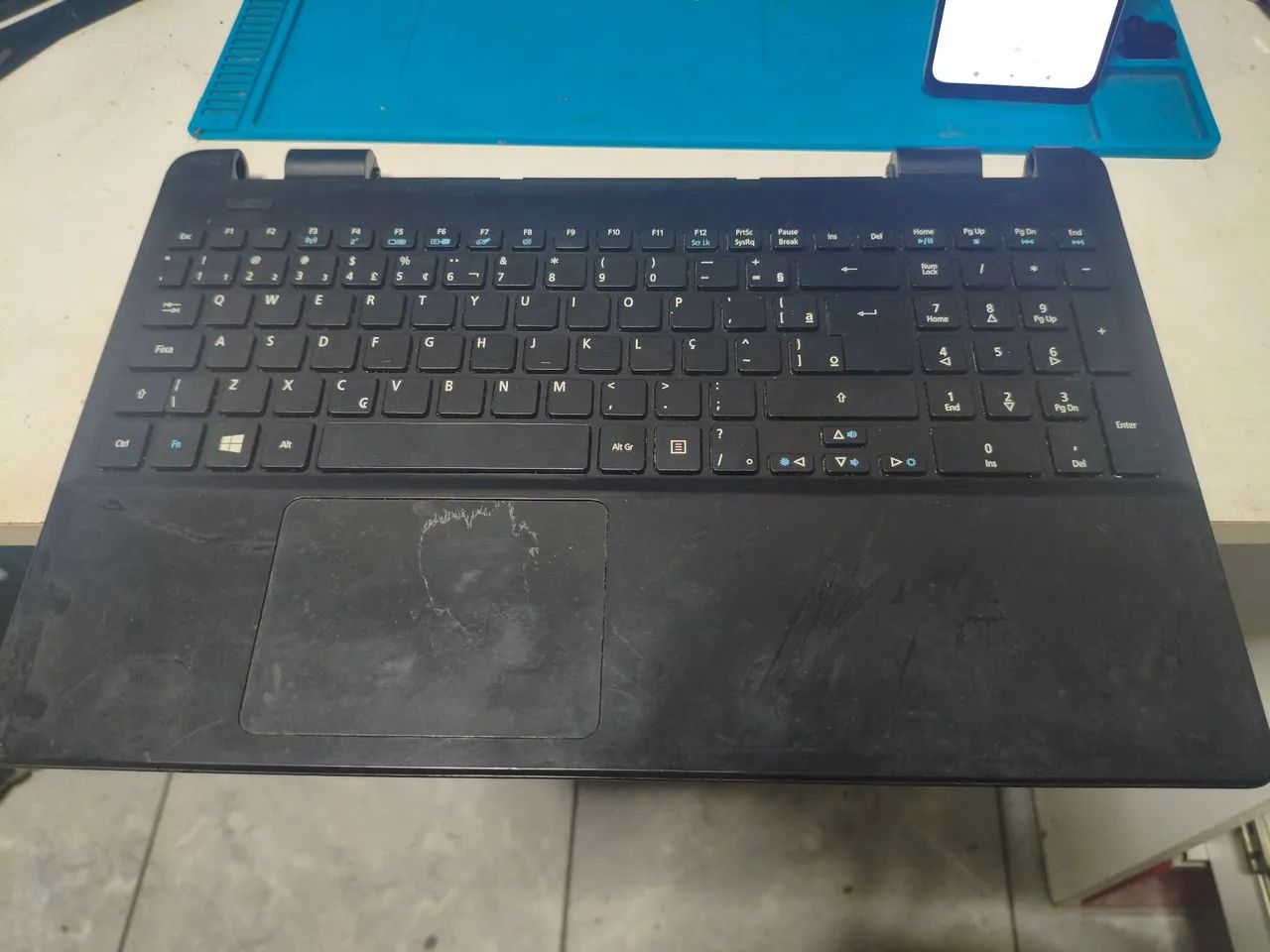 Carcaça Base Teclado Notebook Acer Aspire E5-571 - Foto 2