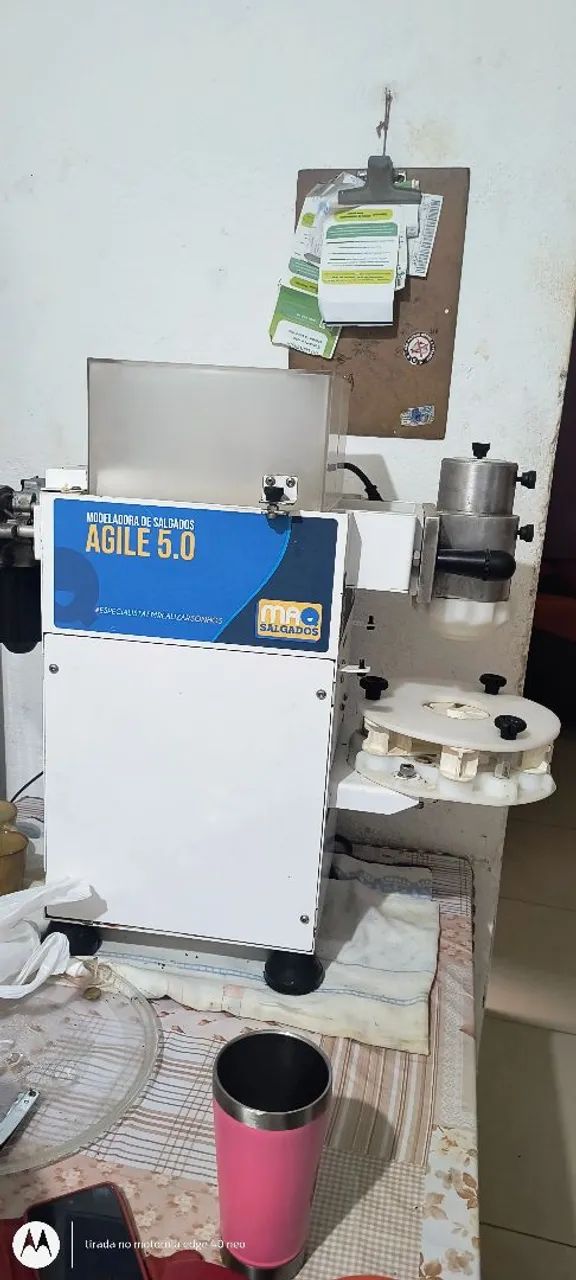 Modeladora de salgados Agile 5.0.  (Aceito proposta)