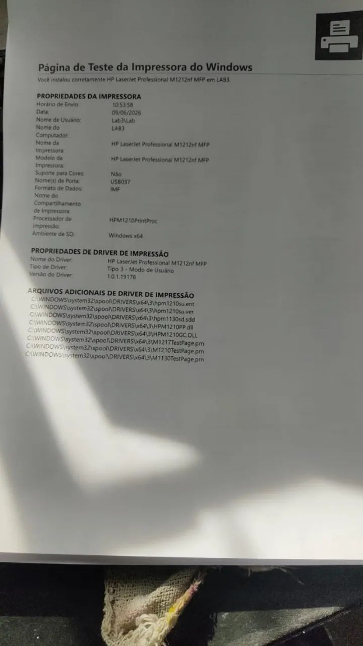 IMPRESSORA LASER HP M1212 MFP - REDE E USB - Foto 2
