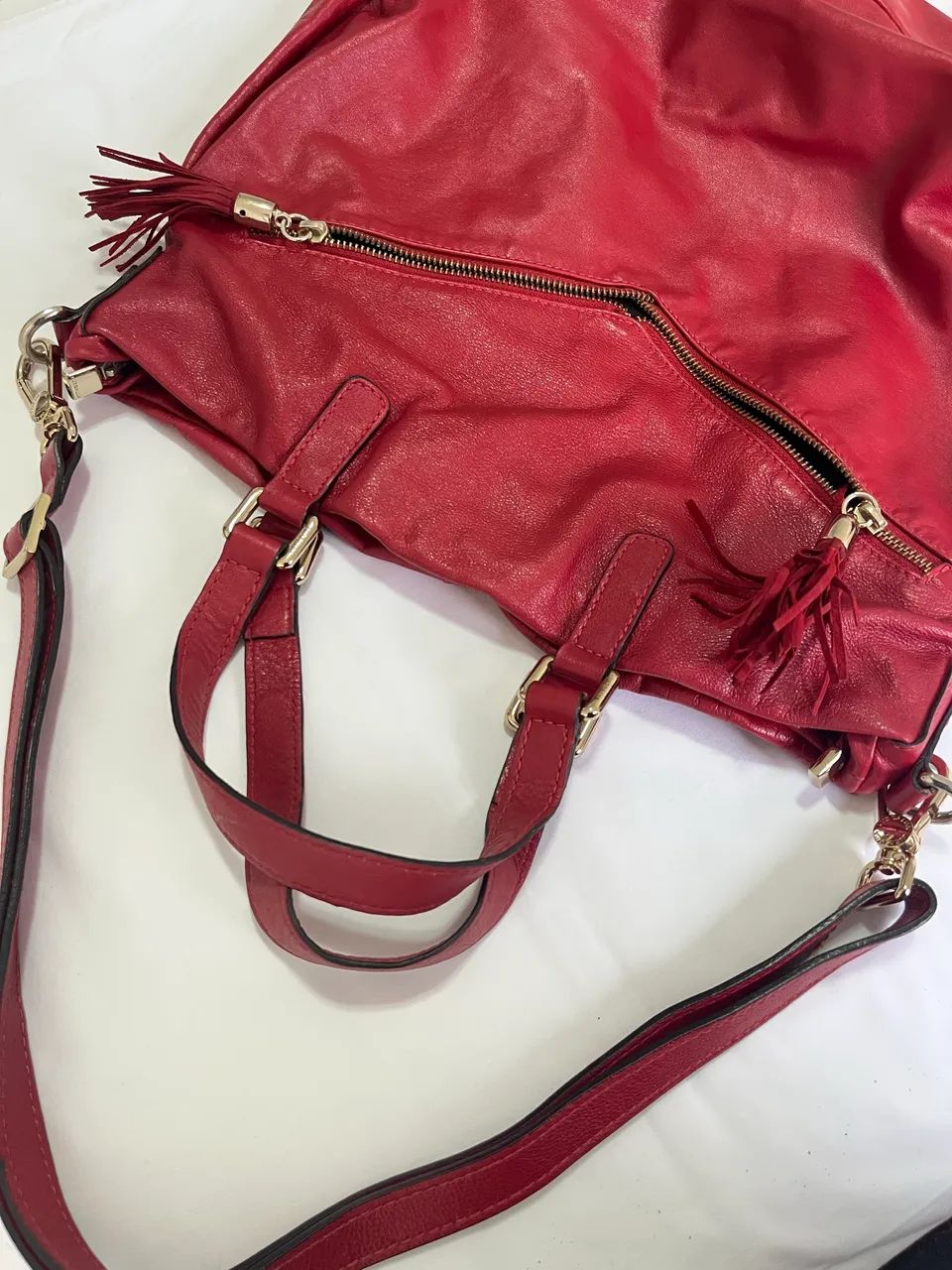 Bolsa Luz da Lua vermelha - Foto 3