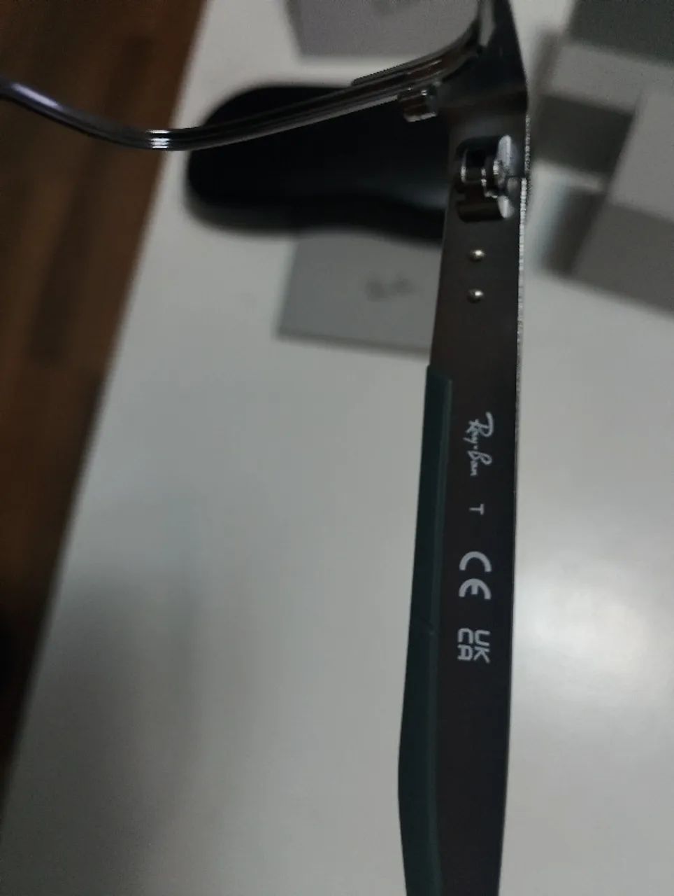 Armação de óculos Ray Ban OPTICS Original - Nova - Foto 5