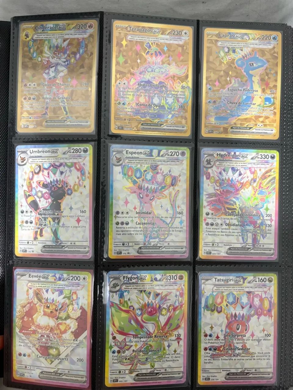 264 Hits de Carta Pokémon 2 Pastas - Foto 5