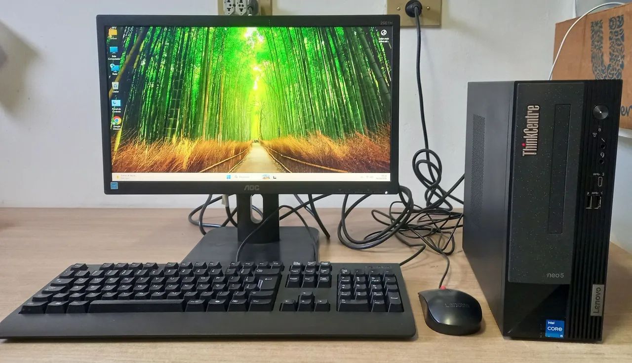 Pc Lenovo i5 12° Completo 
