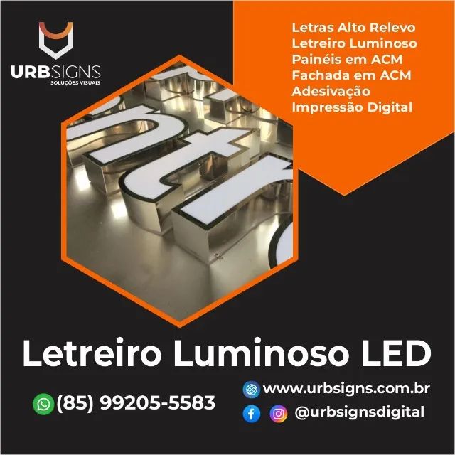 Letras em aço inox e outros - Foto 3
