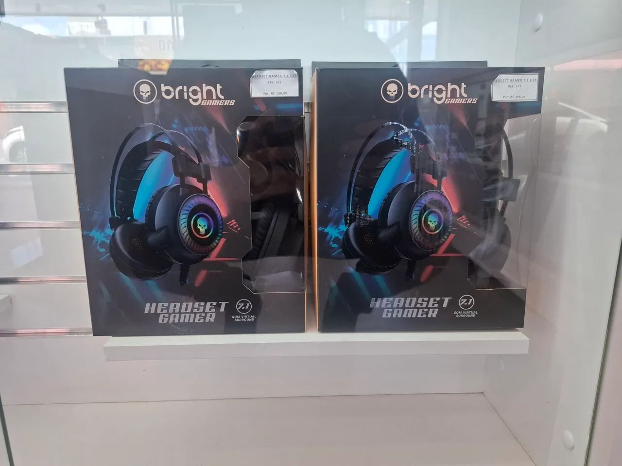 HEADSET GAMER BRIGHT - Peças e Acessórios de Vídeo Game - Central ...
