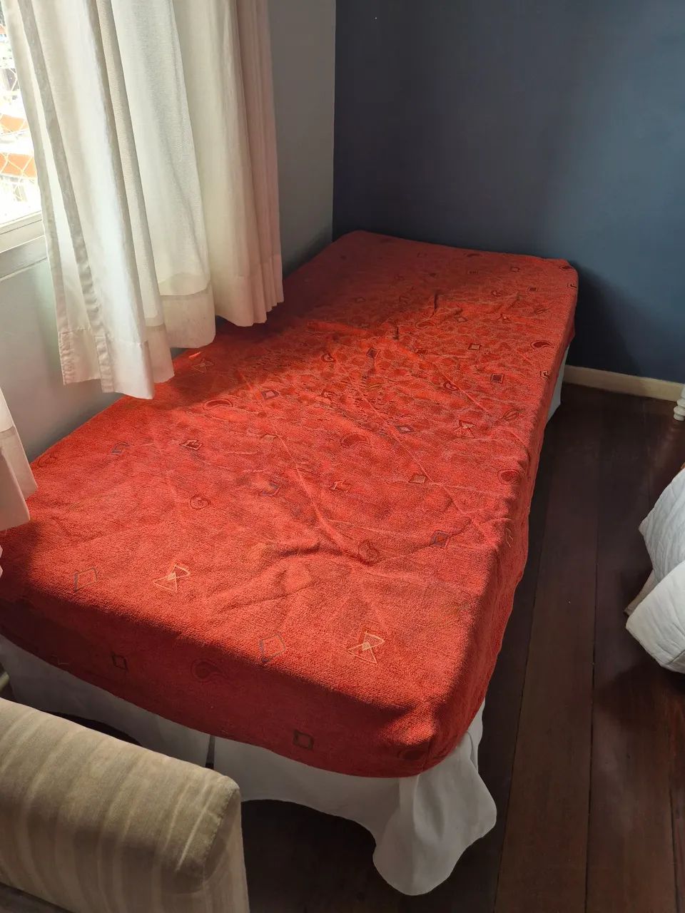 Cama box de solteiro com colchão Orthocrin  - Foto 2