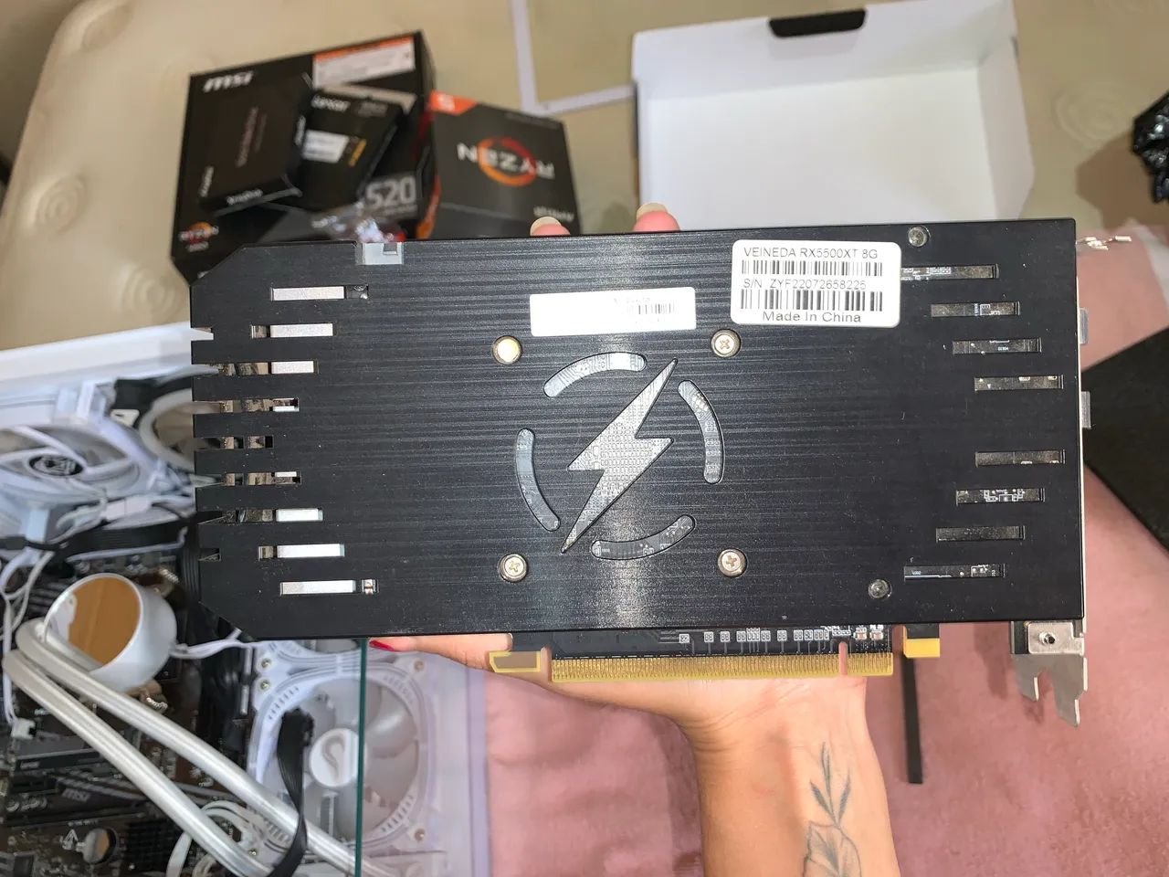 Placa de vídeo Rx 5500 xt 
