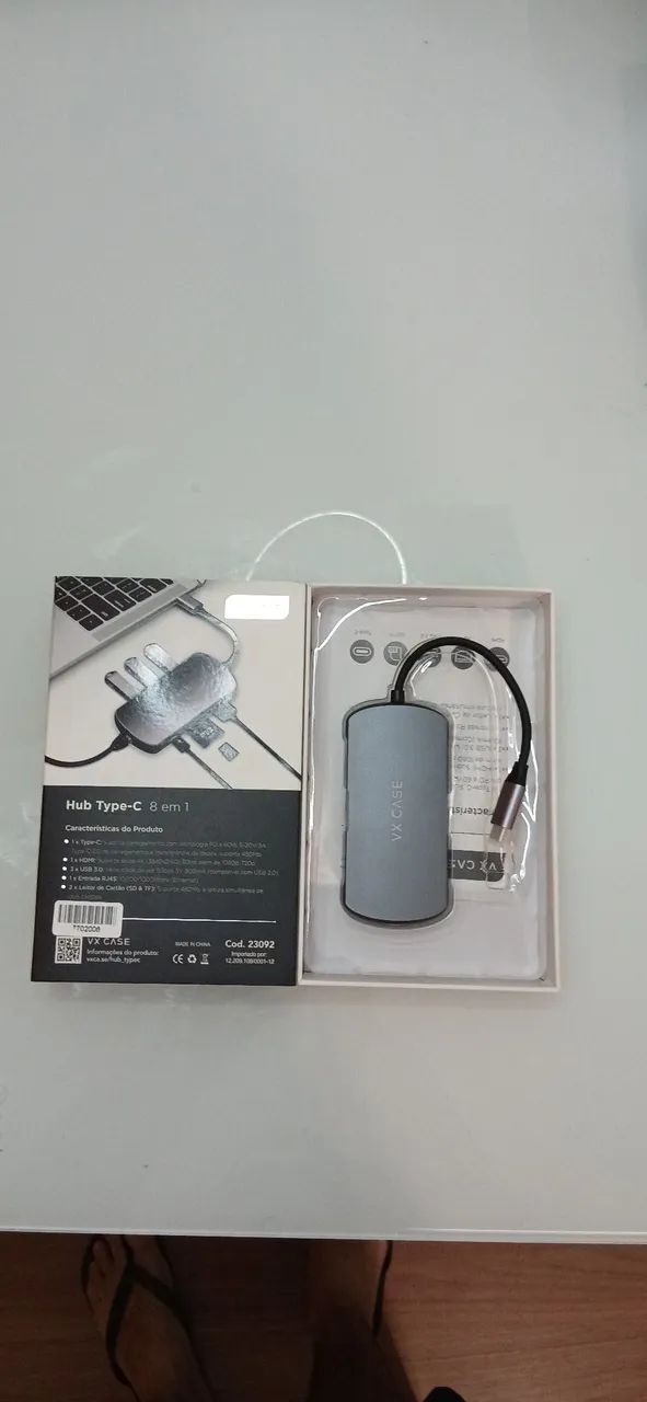 Hub type-c 8 em 1 VX CASE