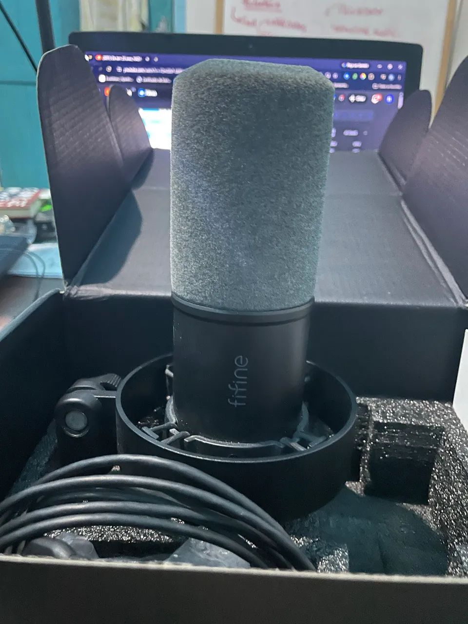Microfone Fifine k688 novo  - Foto 4