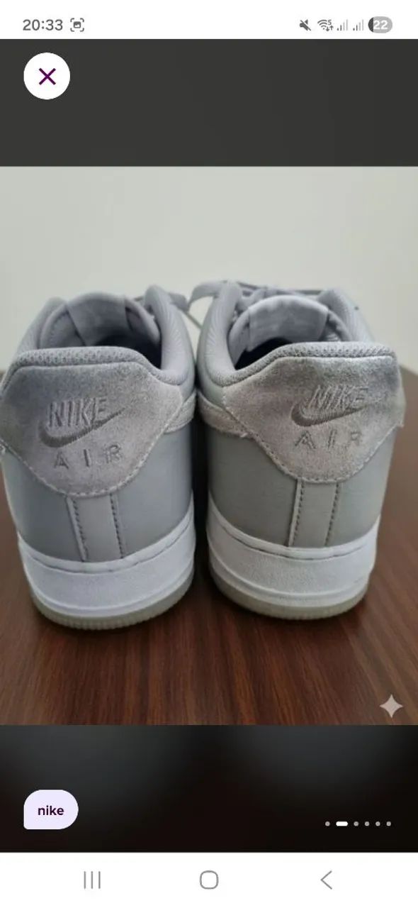 Nike Air Force 1' 07- Tamanho 40 - Foto 2