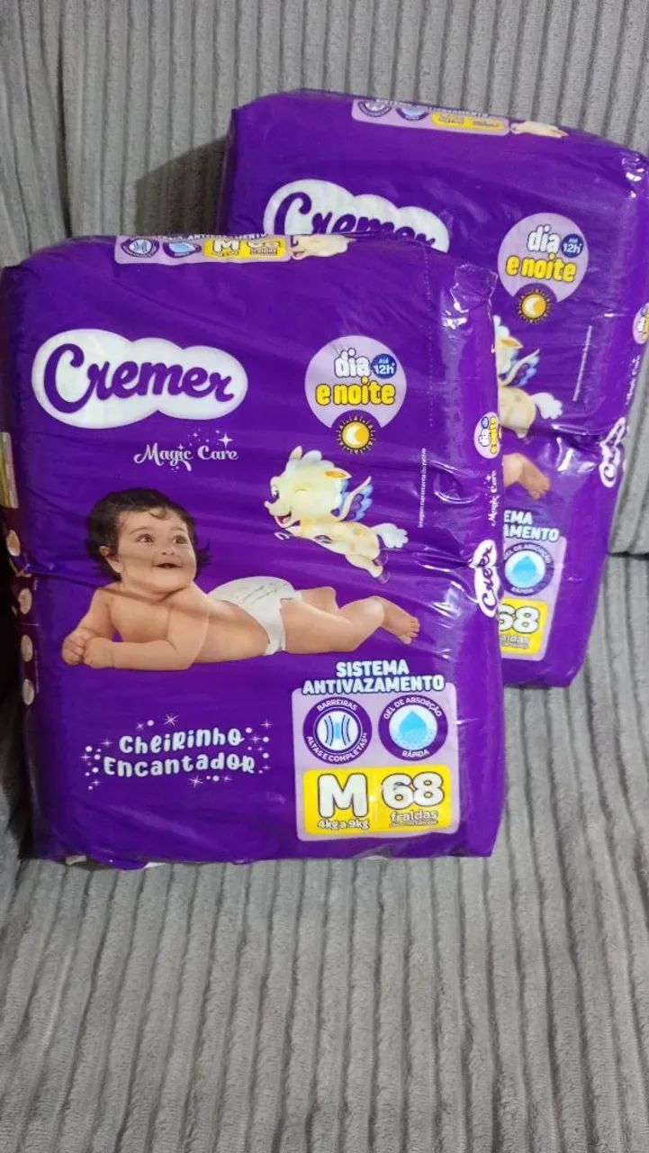 Vendo fraldas lacradas TAM M - Foto 3