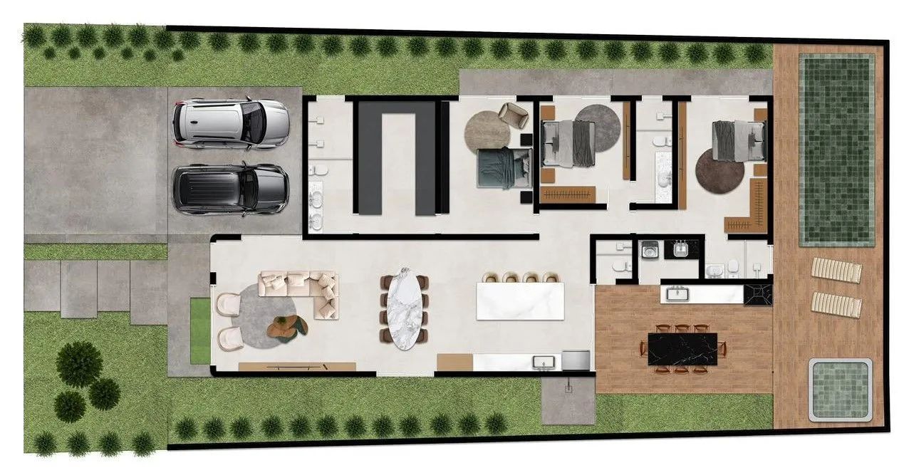 Casa a venda no Alphaville Parahyba - CA3109 - Foto 5