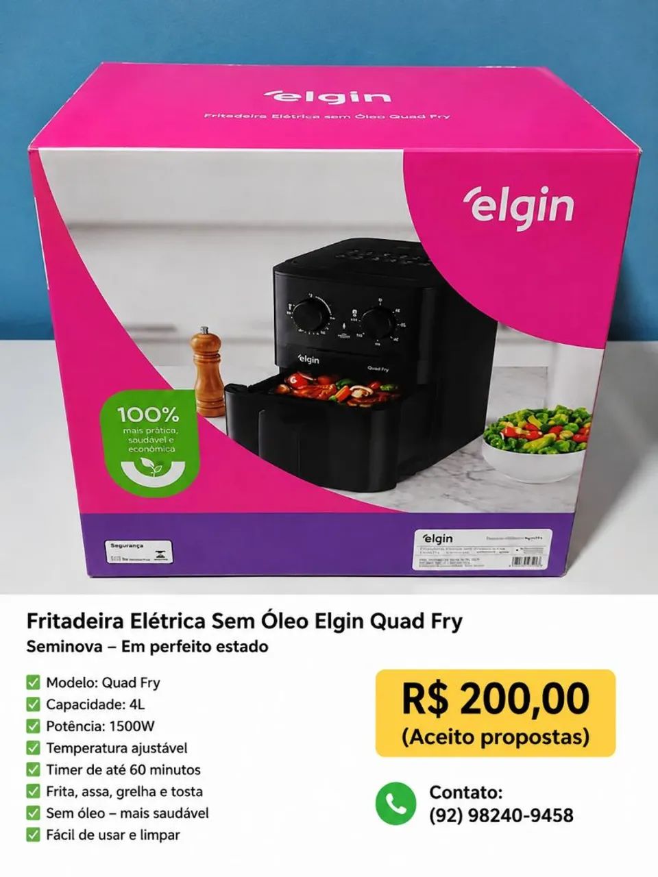 Faço entrega grátis 