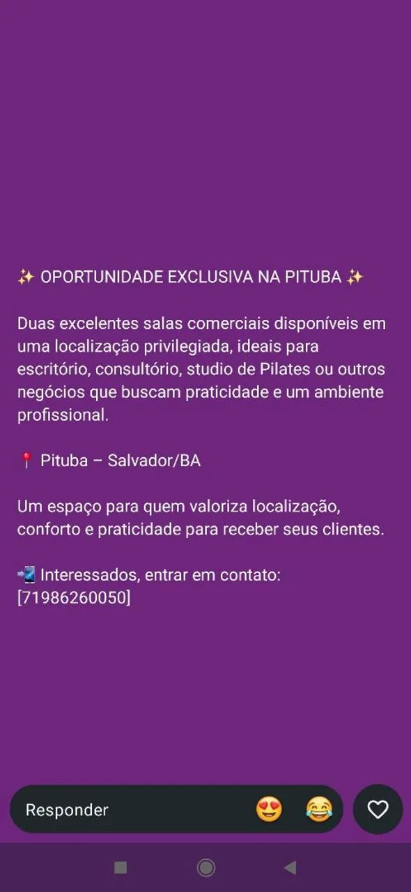 Sala comercial para alugar 