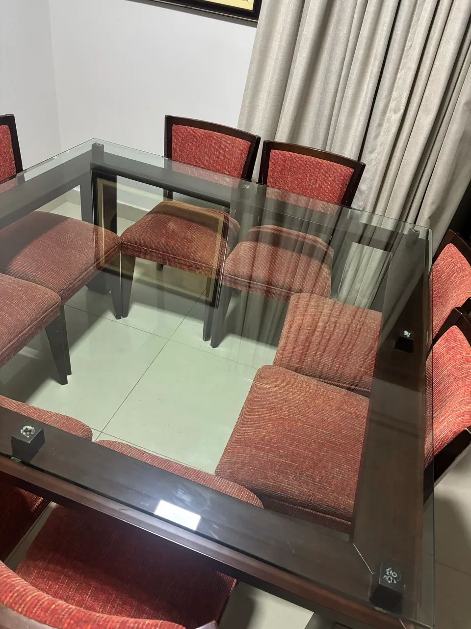 Vendo mesa madeira 8 lugares - Foto 3