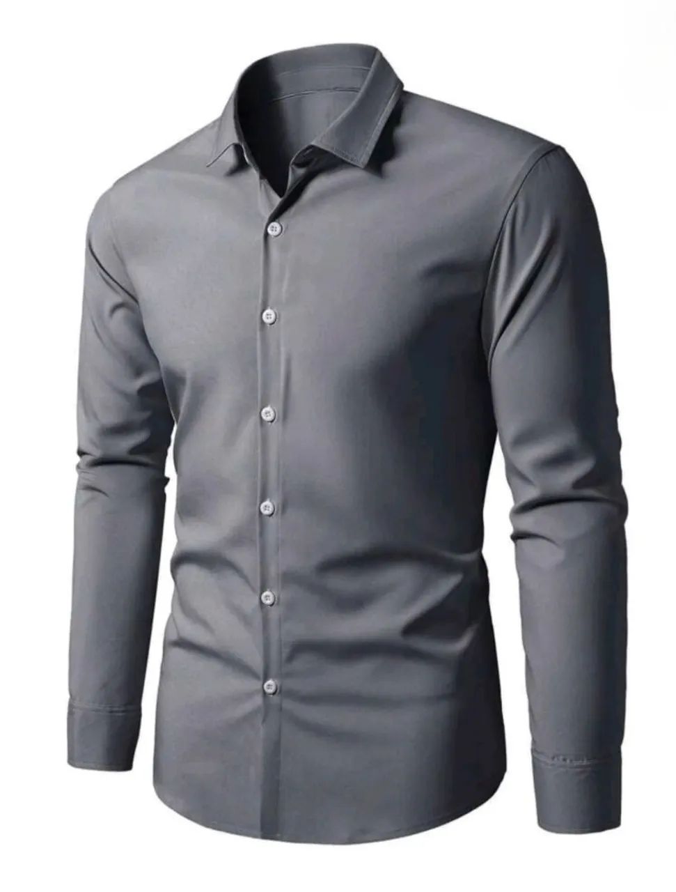 Camisa Cinza Escuro Manfinity