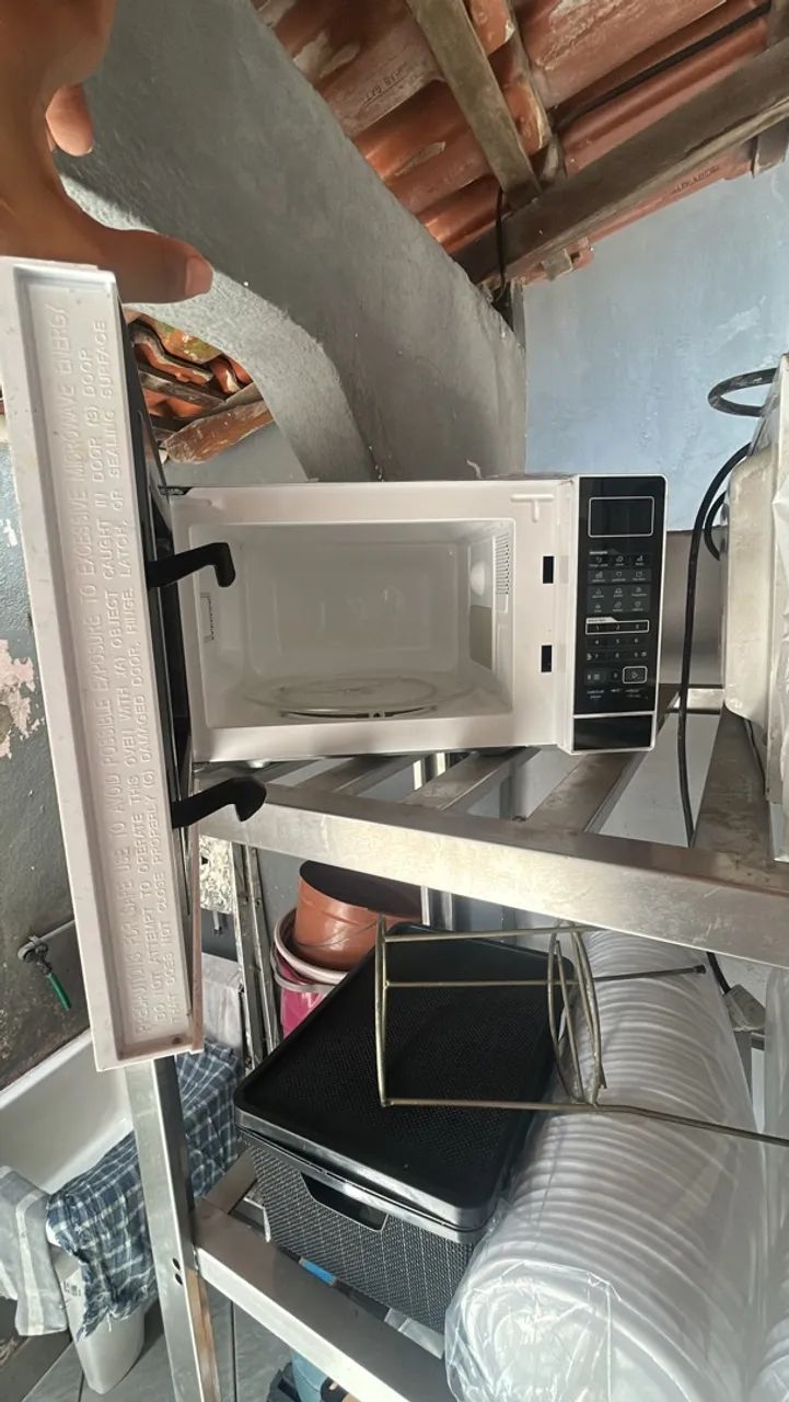 Microondas Midea 20L 127V - Funcionando - Foto 2
