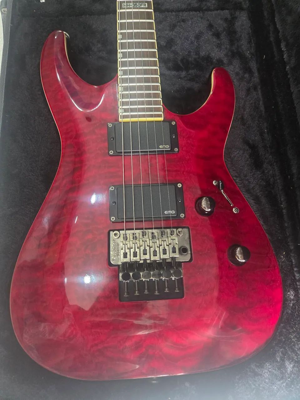 Guitarra LTD MH 350-FR + Case