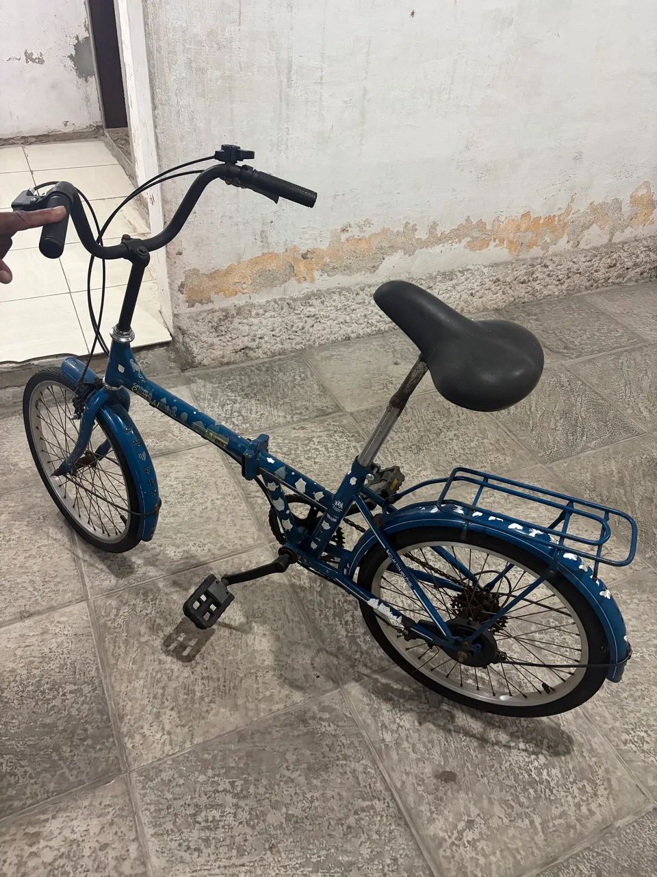 Bicicleta dobrável usada  - Foto 2