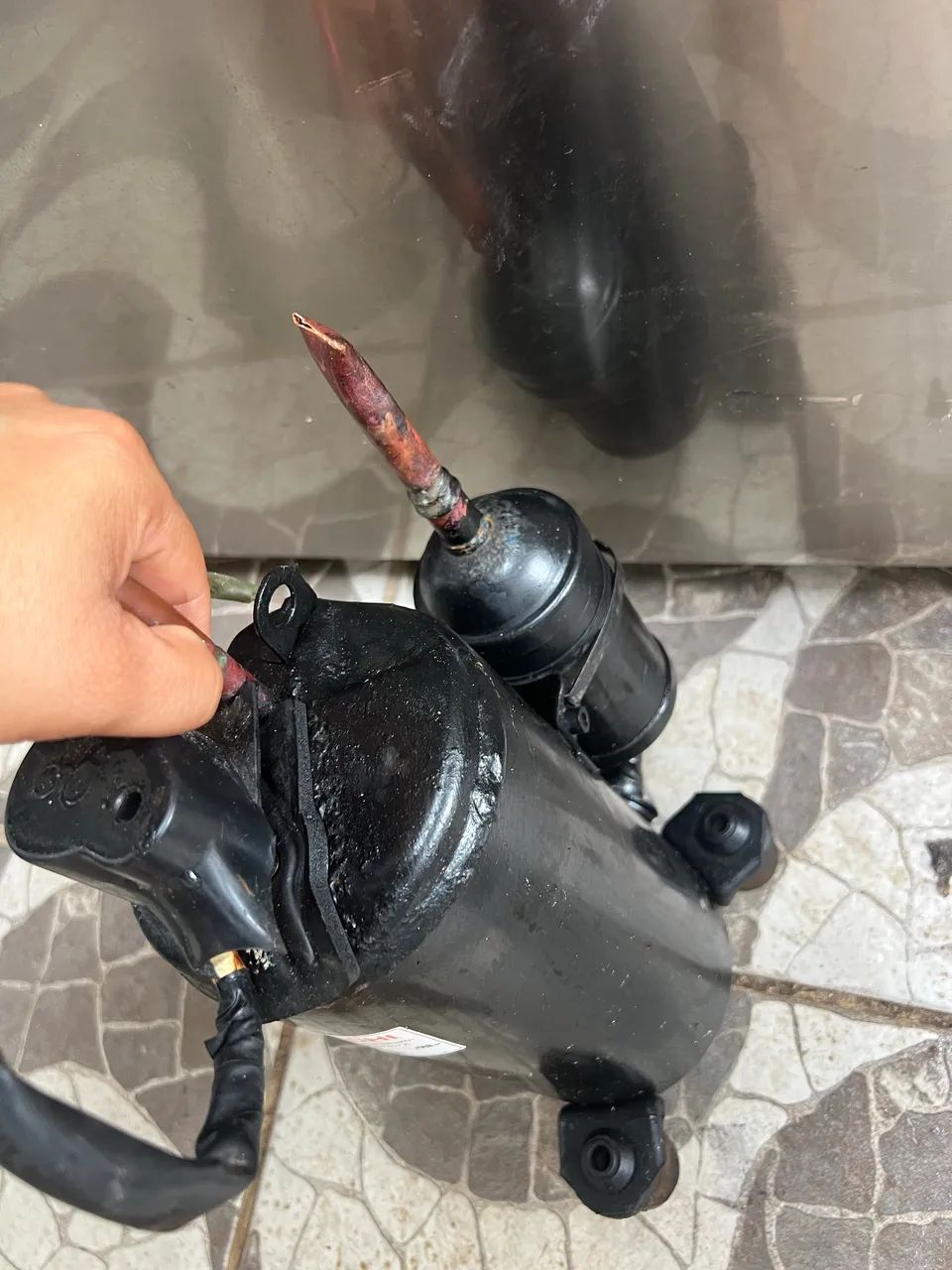 Compressor de ar-condicionado funcionando perfeitamente  - Foto 5