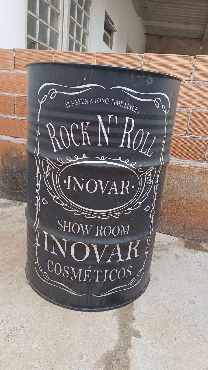 Vendo tambor de alumínio 200 lts