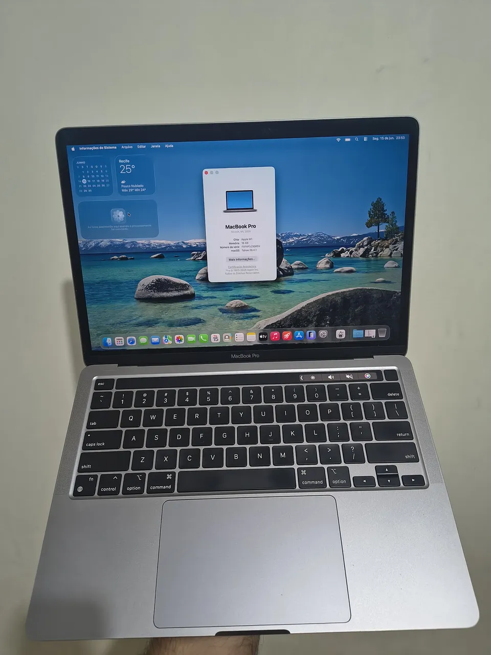 MacBook本体 Apple MacBook Pro 2017 i7/16G/SSD512GB15 MacBook Pro 15? 2017 | i7 | 16GB RAM | SSD 256GB | Bateria 7