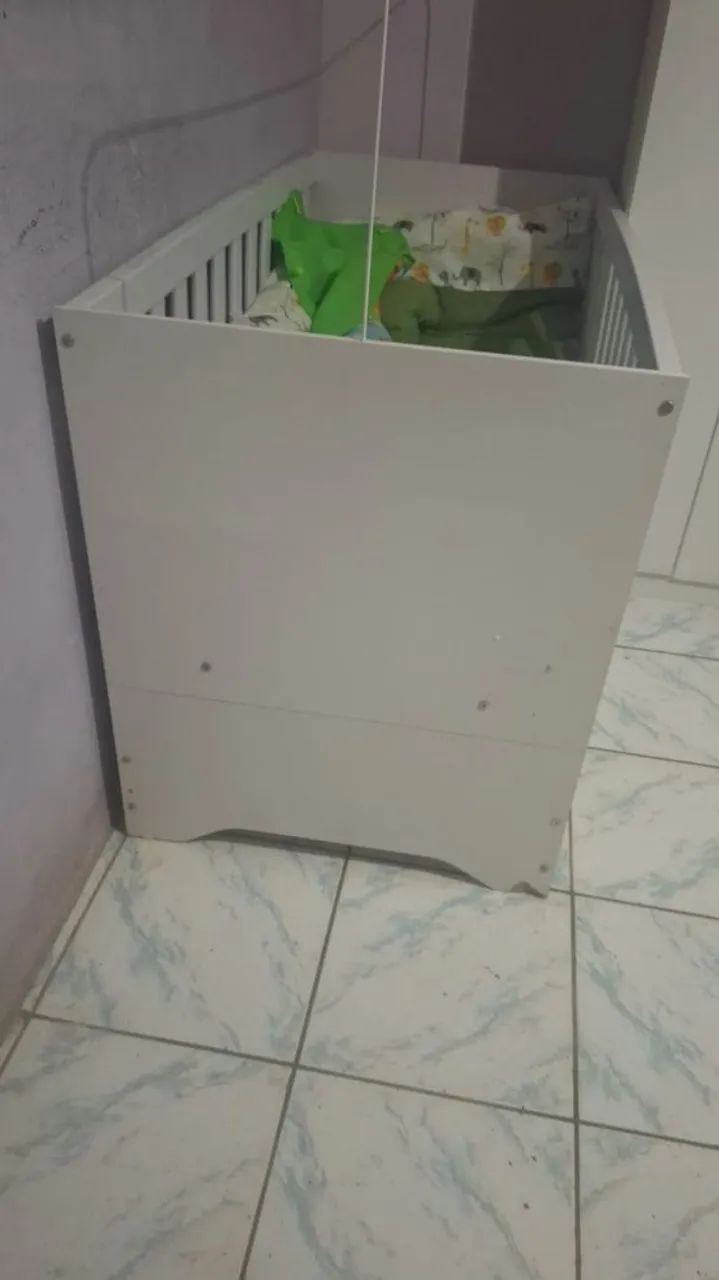 VENDO BERÇO QUE VIRA CAMA - Foto 4