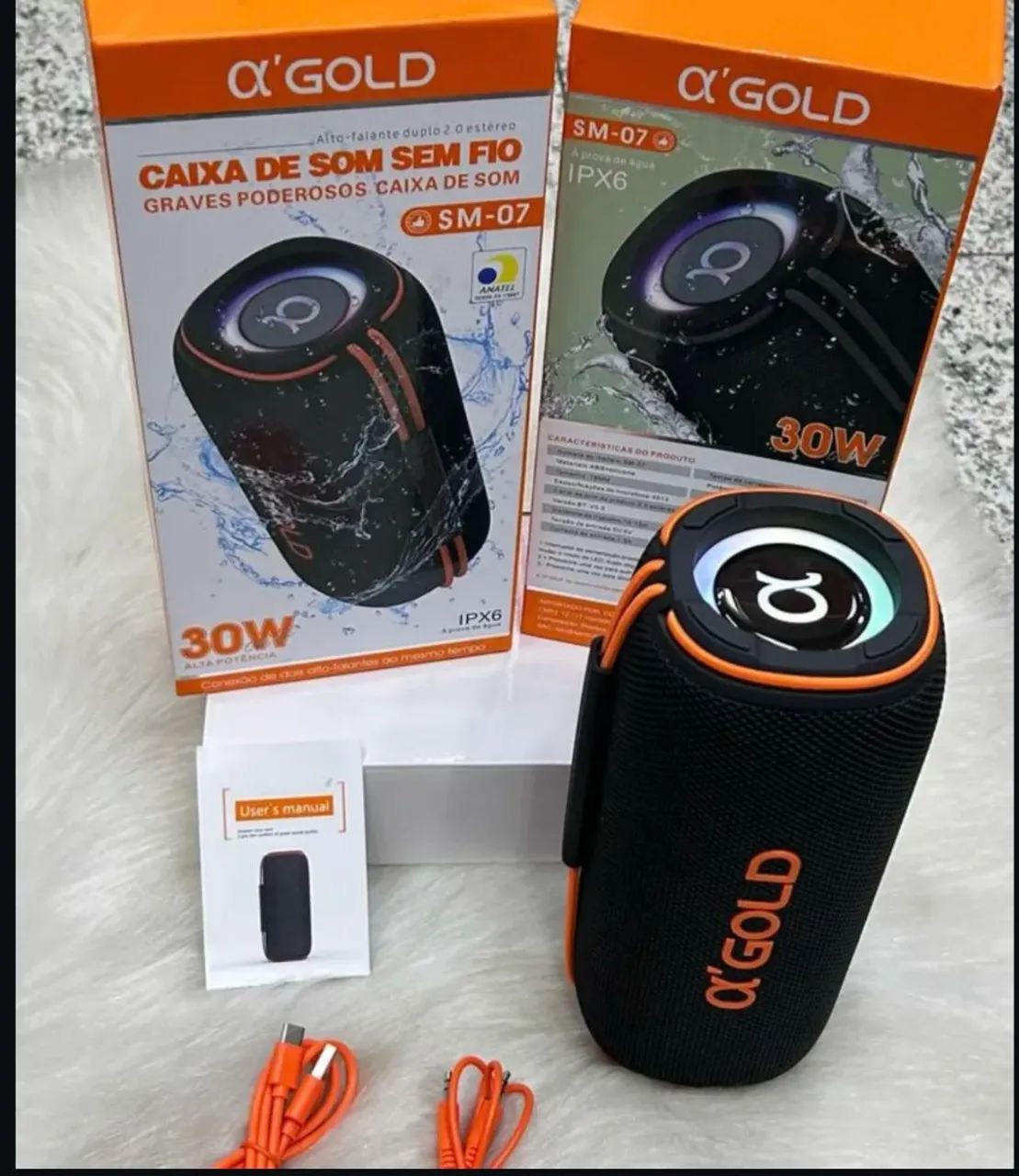 Caixa de som 30w Ol'gold. Entrega grátis  - Foto 2