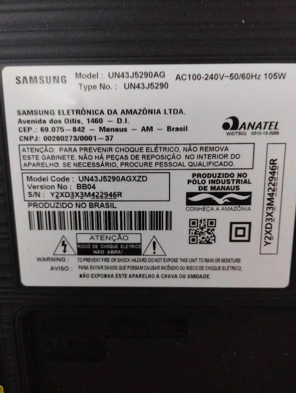 TV Samsung 43 polegadas pra vender logo  - Foto 3