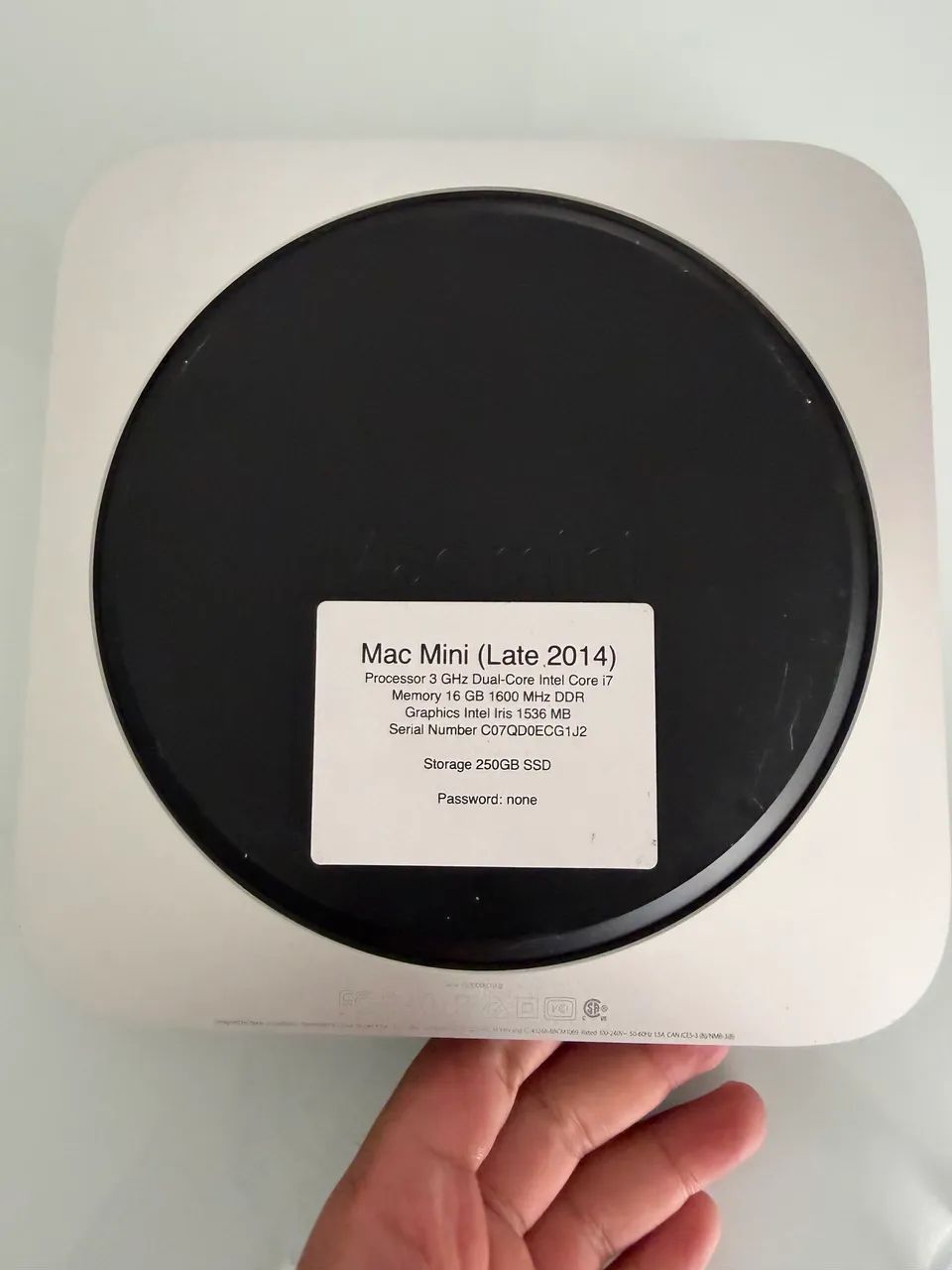 Macデスクトップ Apple Mac Mini Late 2014 i7/16Gb/ssd256 Mac Mini 2014 i7-4578U / 16GB RAM / 256GB SSD - Computadores e