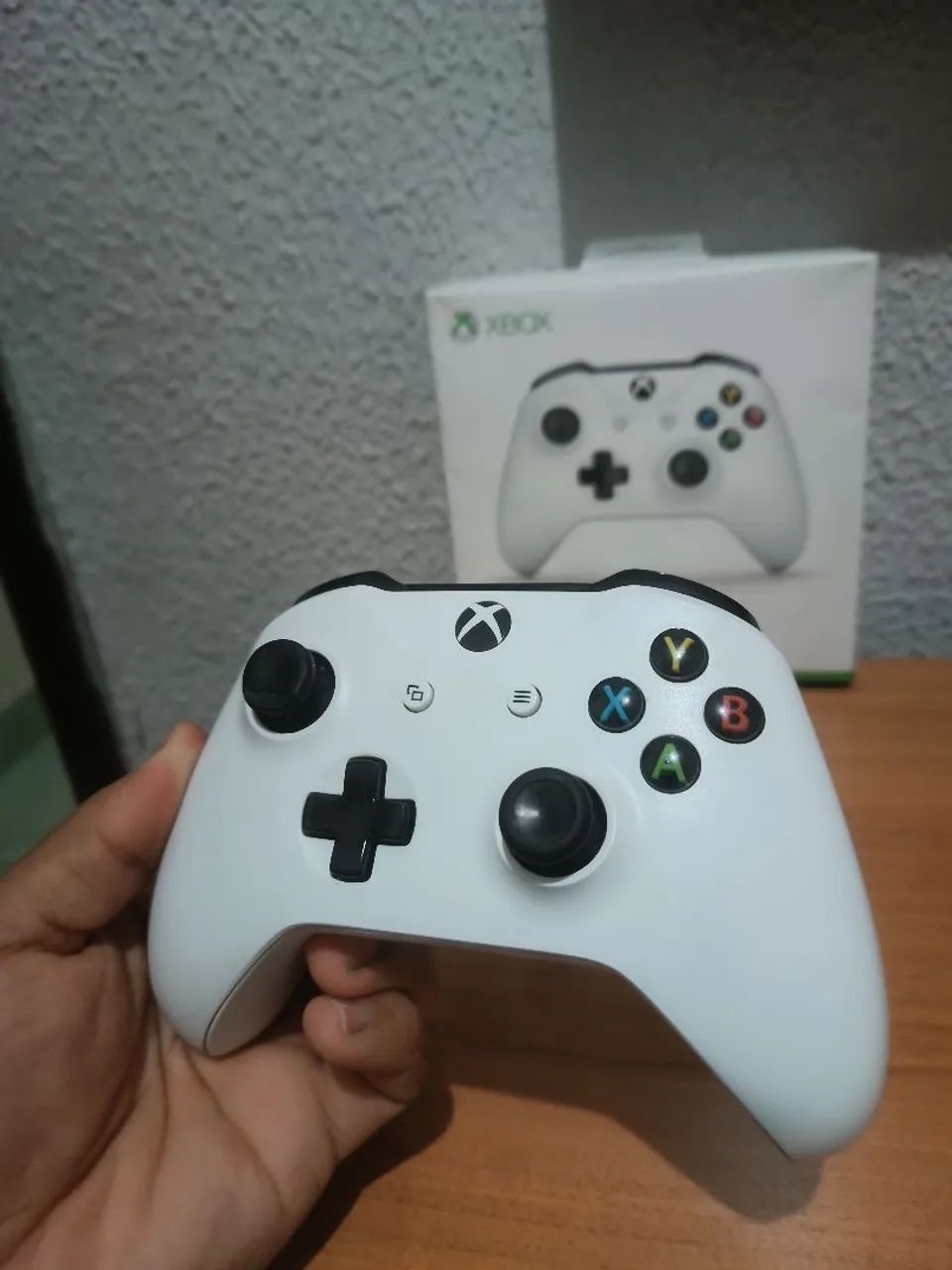 Controle Xbox One Branco (Com Caixa)!! - Foto 3