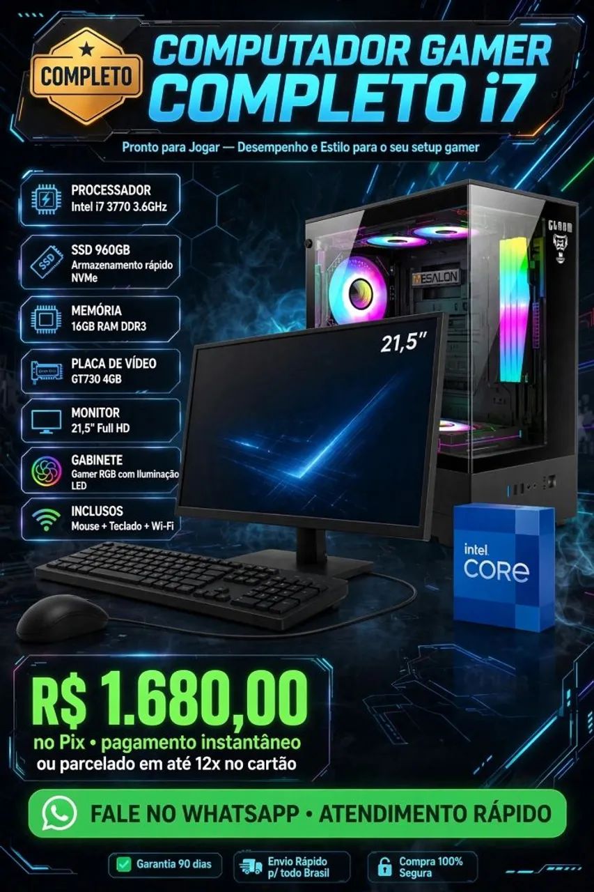PC GAMER COMPLETO i7