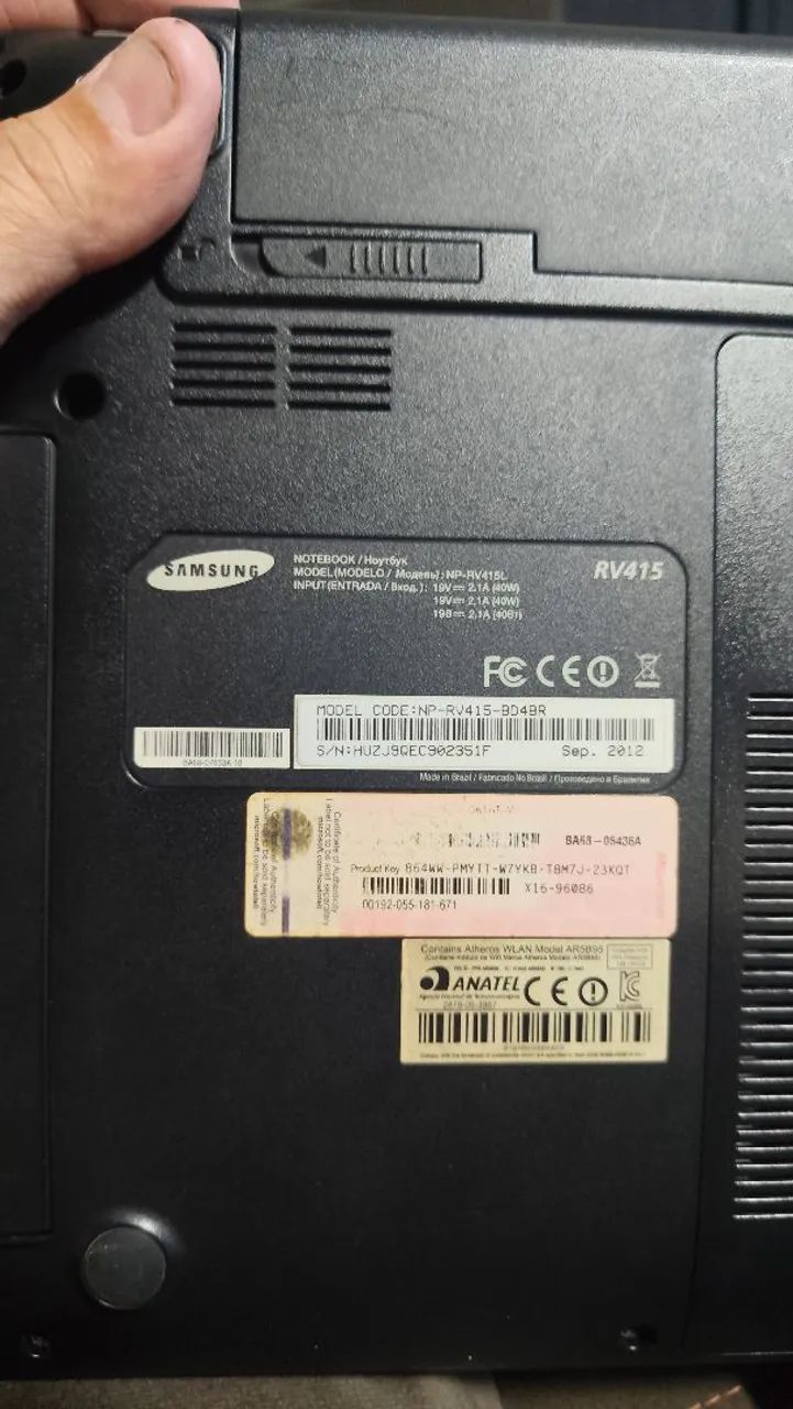 Notebook Samsung (obs bateria) - Foto 3