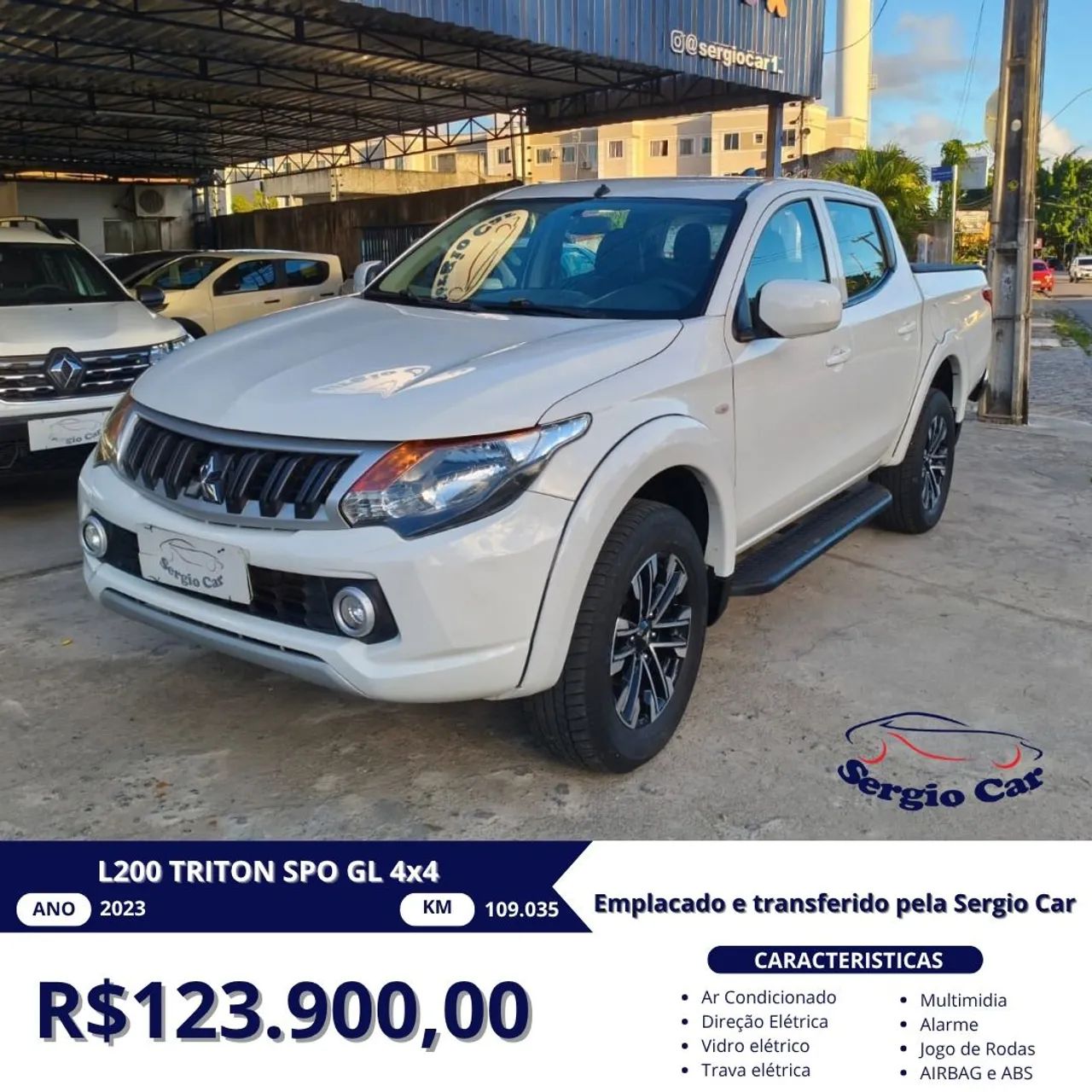 Mitsubishi L200 Triton Sport GL 2.4 Diesel 2023 2023