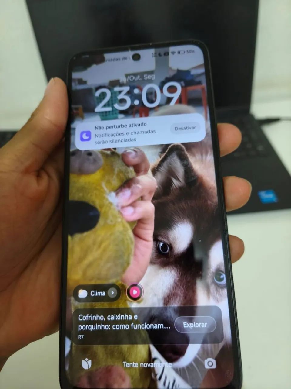Redmi 13 256GB - Impecável / Venda Rápida - Foto 5
