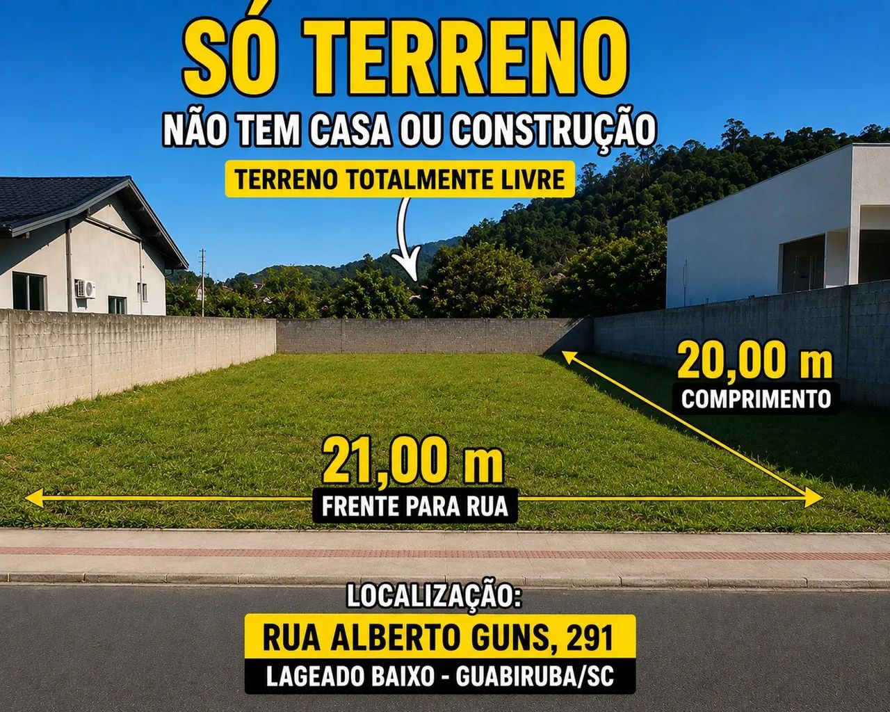 Vende-se terreno
